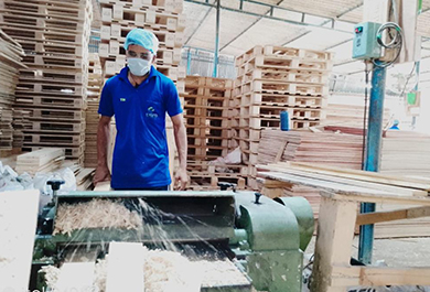 Wood Planing Process
